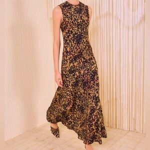 Ulla Johnson Clea Sleeveless Bias Long Dress